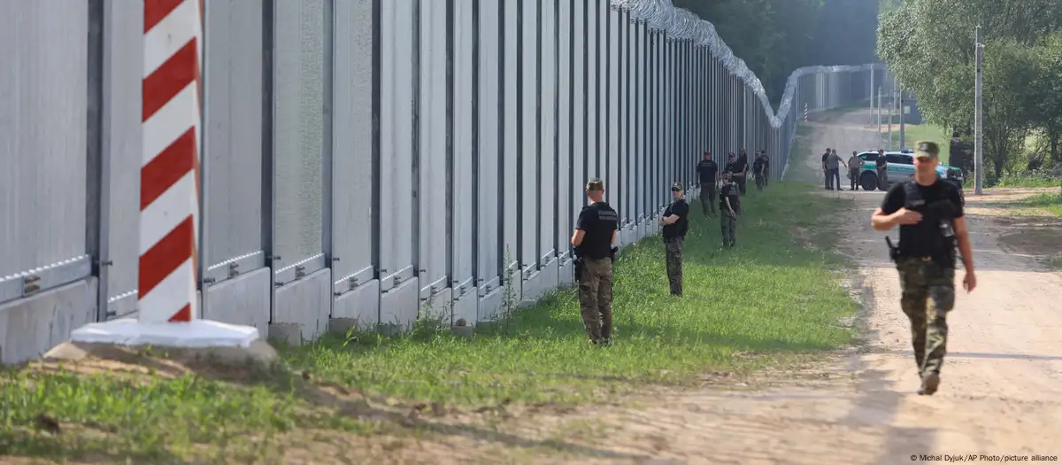 Polish-Belarusian border amidst Russia-orchestrated hybrid warfare